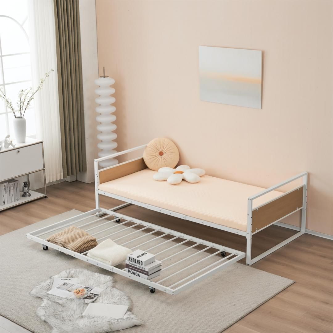 【新作】【ホワイト】親子ベッド 二段ベッド パイプベッド 多段ベッド 新作】【ホワイト】親子ベッド 二段ベッド パイプベッド 多段ベッド