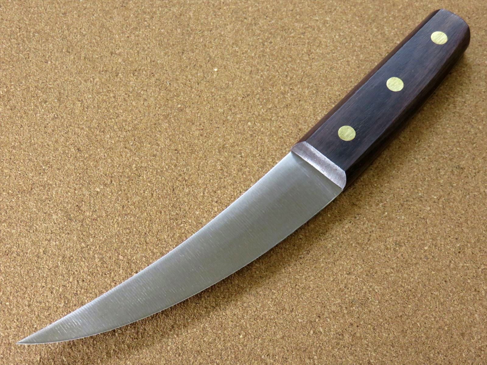 関の刃物 頭取り 150mm 正広 日本鋼 ハガネ 肉解体 狩猟包丁 右