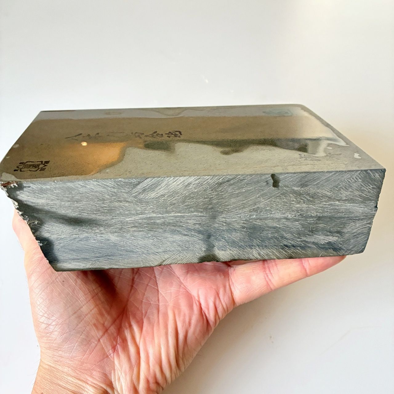 2650g 浅黄 八木ノ島合砥 正本山 京都 天然砥石 HRDEVELOPMENT_JP