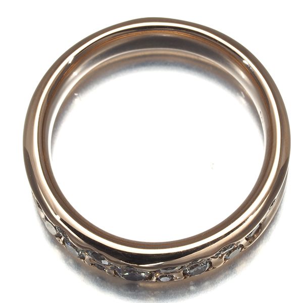 カシケイ リング ダイヤ ダイヤモンド 0.60ct メランジェ 12号 K18PG  