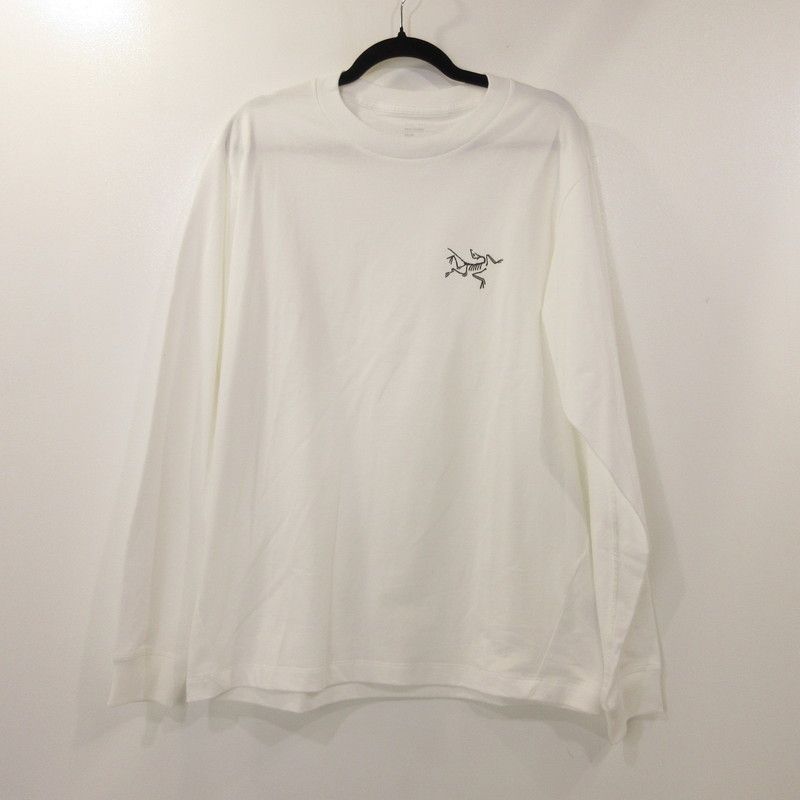 ARCTERYX 長袖Tシャツ 白ロンT ARC'TERYX アークテリクス ARC'TERYX 長袖 Tシャツ ロンT メンズ