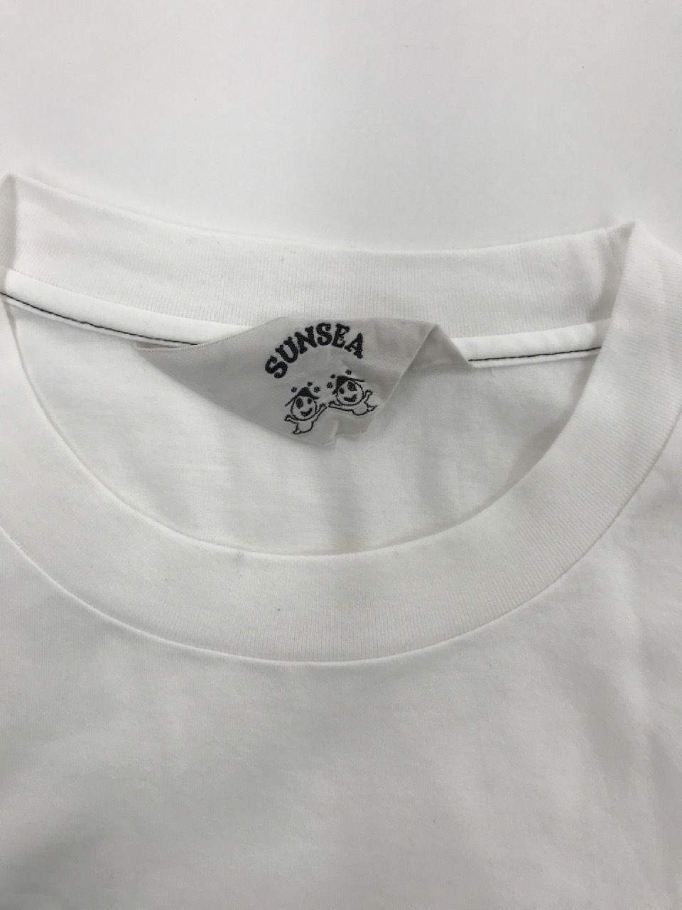 SUNSEA 22SS LEATHERピスTシャツ 2 ホワイト - メルカリ