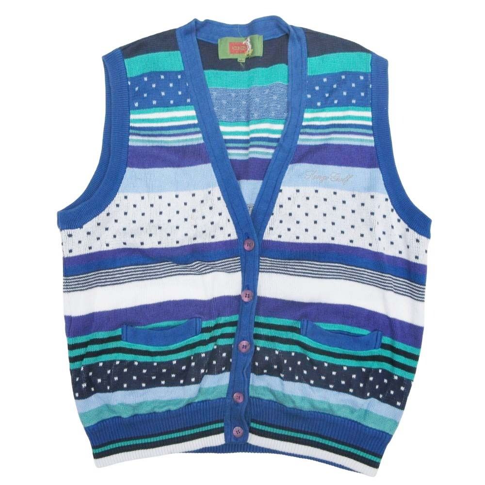 タグつき KENZO GOLF ケンゾー ゴルフ 総柄 花柄 ニット セーター タグつき KENZO GOLF ケンゾー ゴルフ 総柄 花柄 ニット