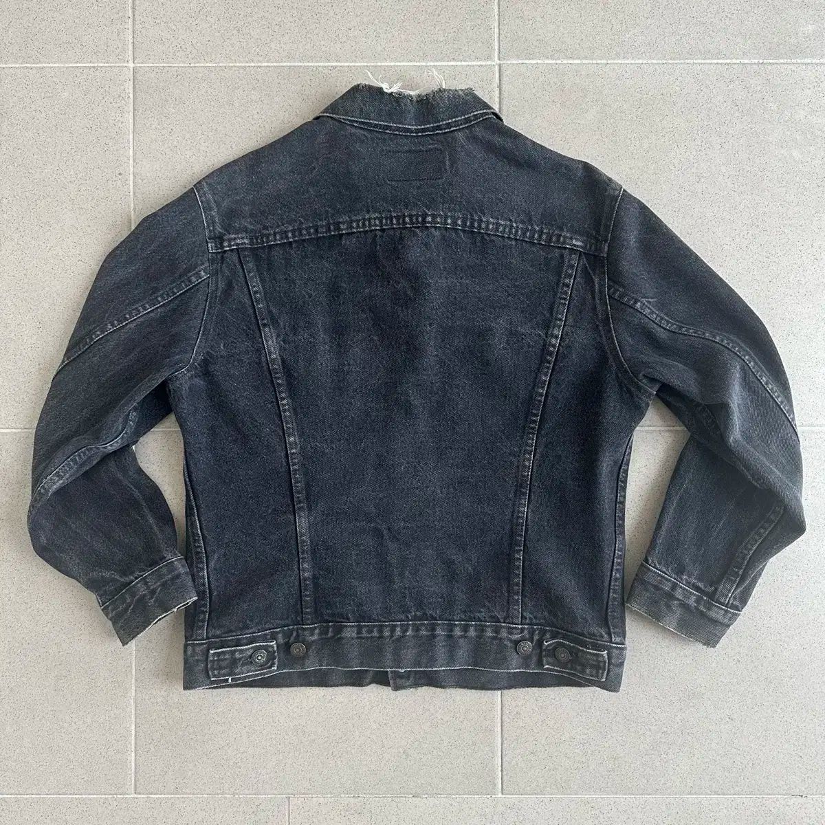 80s Levi's 70506トラッカージャケット44　アメリカ製 Levi's 80s USA製 Levi'sリーバイス 70506 ダメージ デニム