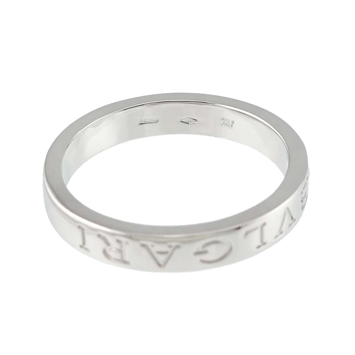 BVLGARI BVLGARI ブルガリ ダブルロゴリング 1Pダイヤ 750 18K
