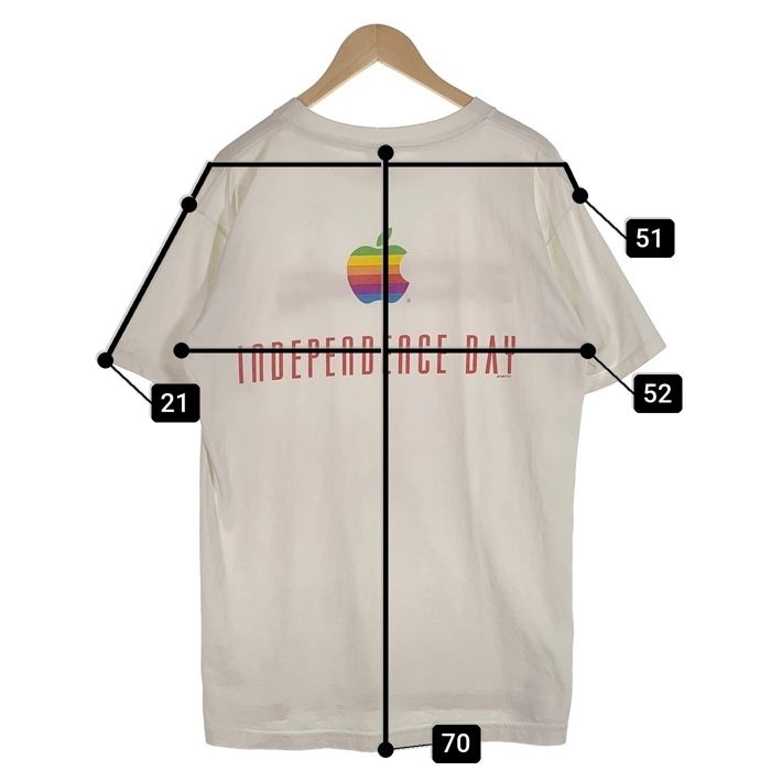 90`s Independence Day Apple Promo Tee インデペンデンスデイ 