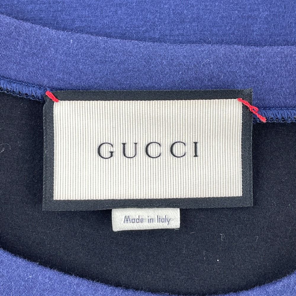 GUCCI グッチ 440149-X5F41 ブルー ボンディングスタッズフリンジ