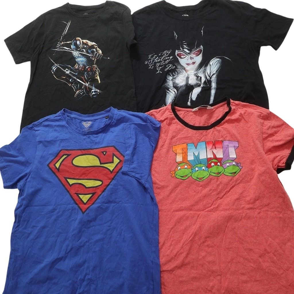 MPM91 US古着 MARVEL DC Tシャツ レディース まとめ売り20枚 MPM91 US古着 MARVEL DC Tシャツ レディース まとめ売り20枚