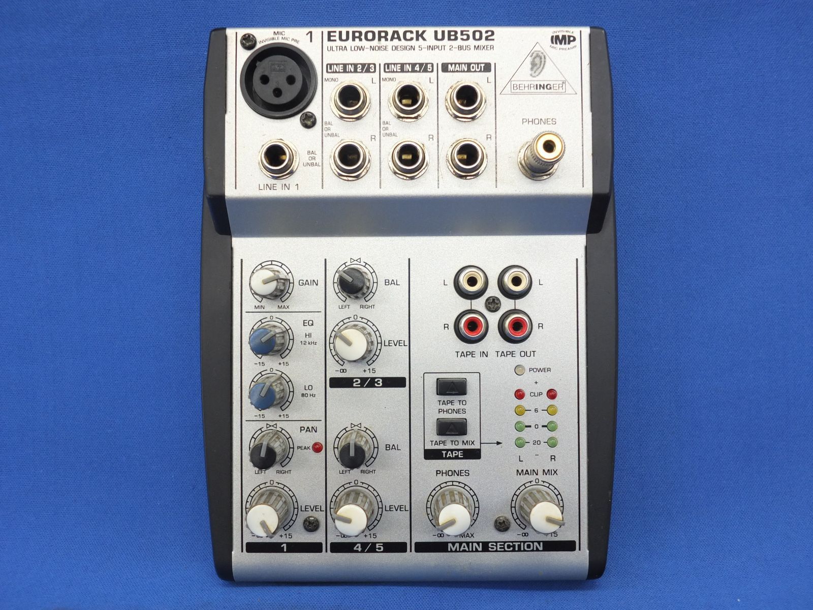 BEHRINGER ベリンガー UB502 EURORACK ミキサー 本体のみ 動作未確認