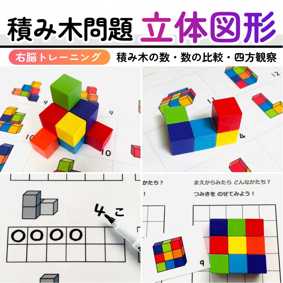 伸学会オリジナル積み木 小学校受験 伸学会オリジナル積み木小学校受験