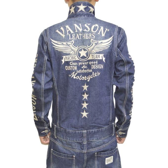 Vanson デニムツナギ 楽天市場】【当店別注】バンソン VANSON ツナギ つなぎ