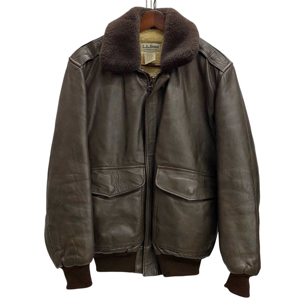 エルエルビーン L.L.Bean 70's 80's G-1 Leather Flight Jacket