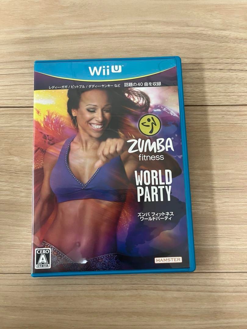 【激レア】　ズンバ フィットネス ワールドパーティ　ベルト同梱版　wiiu 激レア】 ズンバ フィットネス ワールドパーティ ベルト同梱版