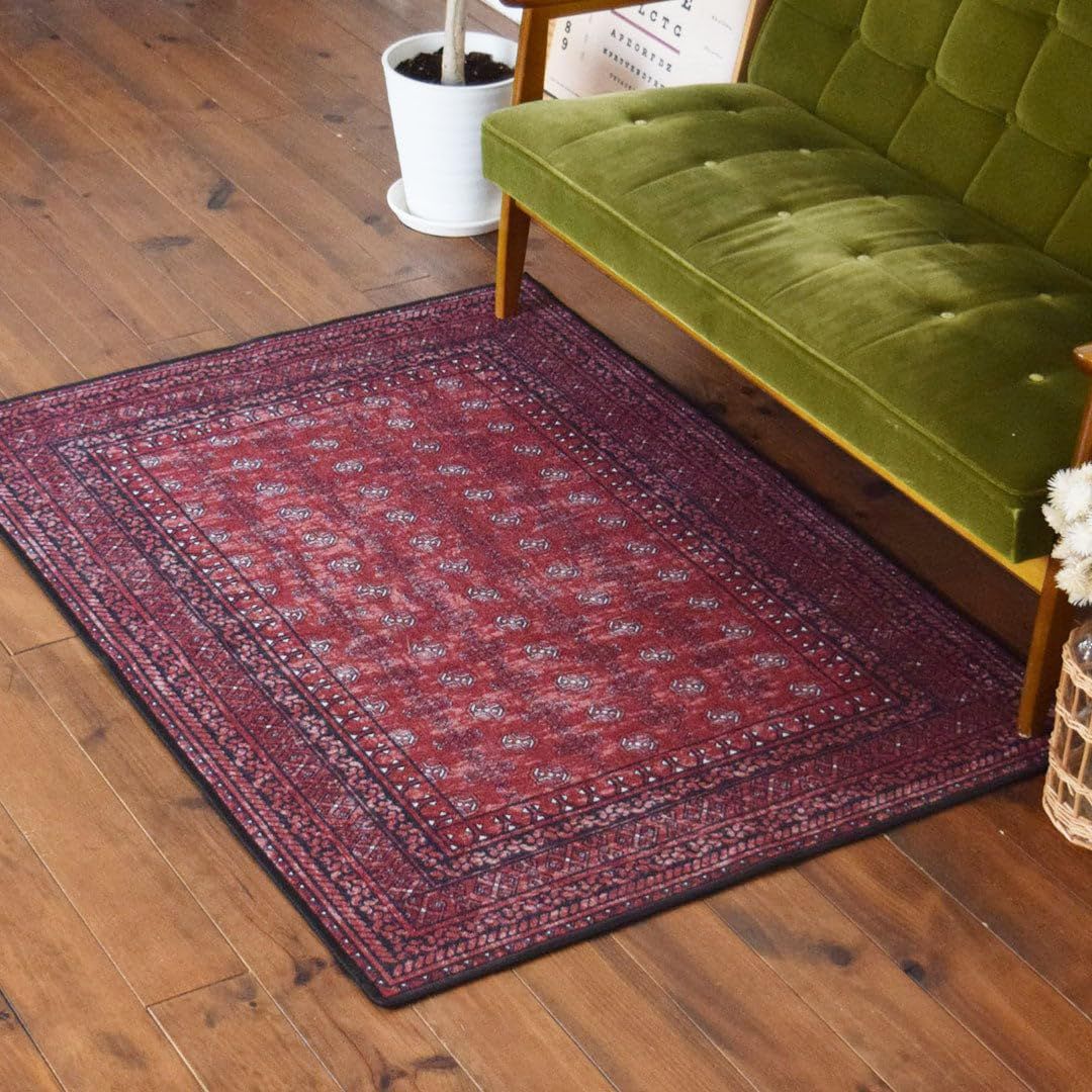 LIFE おしゃれで洗えるラグマット