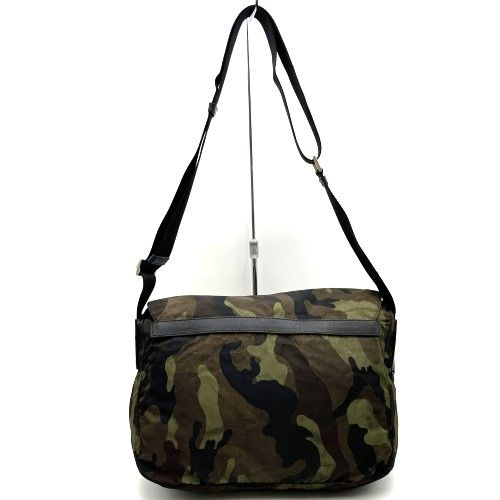 【良品】 PRADA プラダ ショルダーバッグ メッセンジャー カモフラ e10 良品】 PRADA プラダ ショルダーバッグ メッセンジャー カモフラ e10