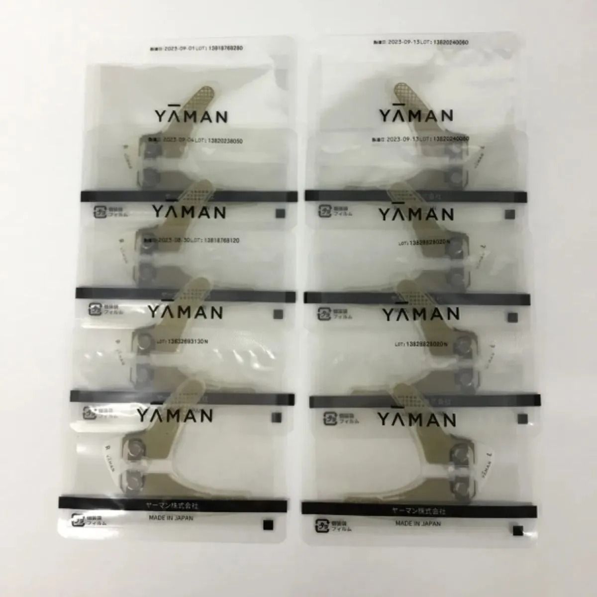 YA-MANデザインリフトモア ストレッチシート目元・口元各3セット×3