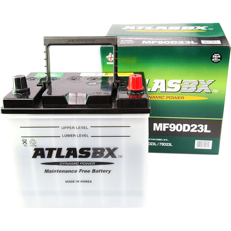ATLASBX アトラス 国産車バッテリー Dynamic Power AT MF 90D23L 1