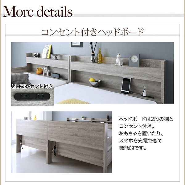 薄型軽量ボンネルコイルマットレス付き