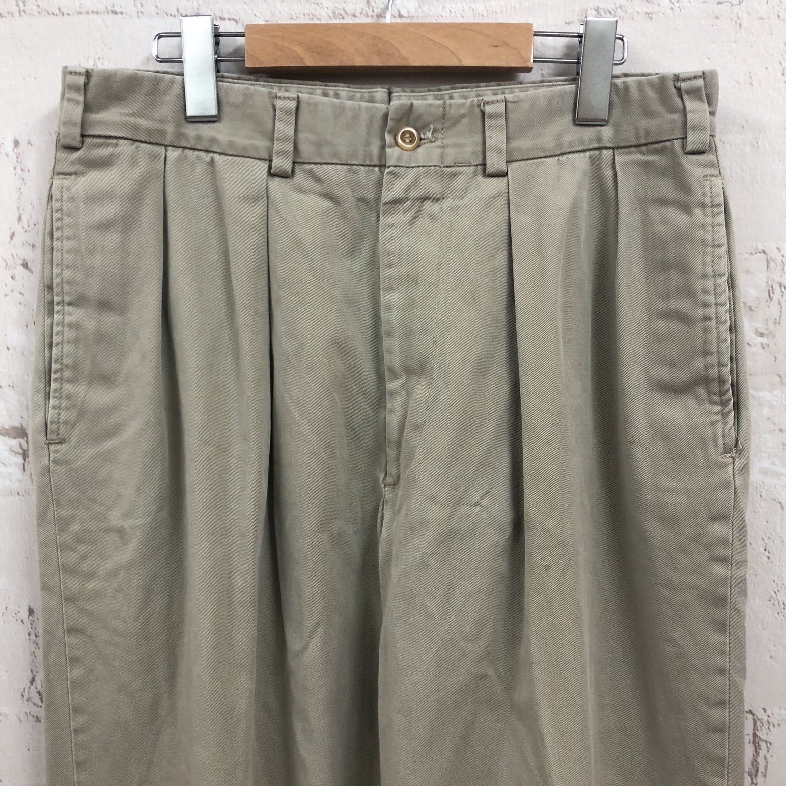 USA製 BILLS KHAKI ツータックチノトラウザーパンツ W34 - メルカリ