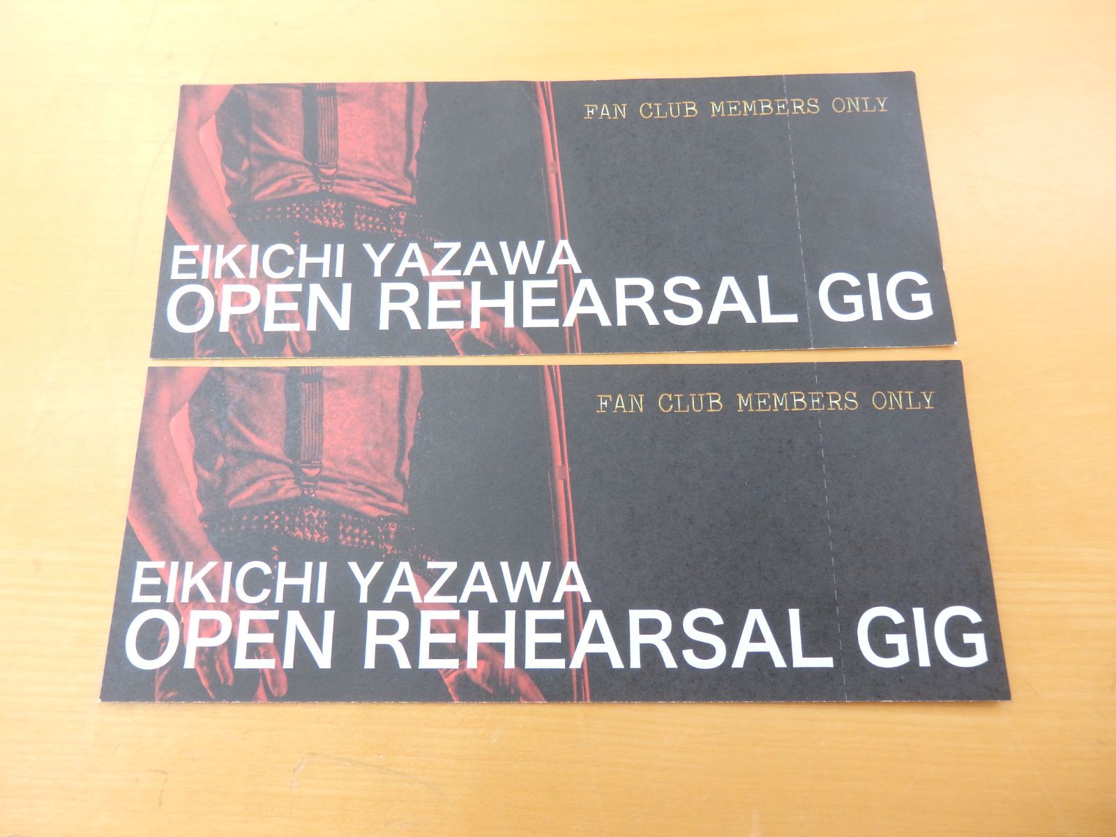 矢沢永吉「OPEN REHEARSAL GIG」2015 チケット