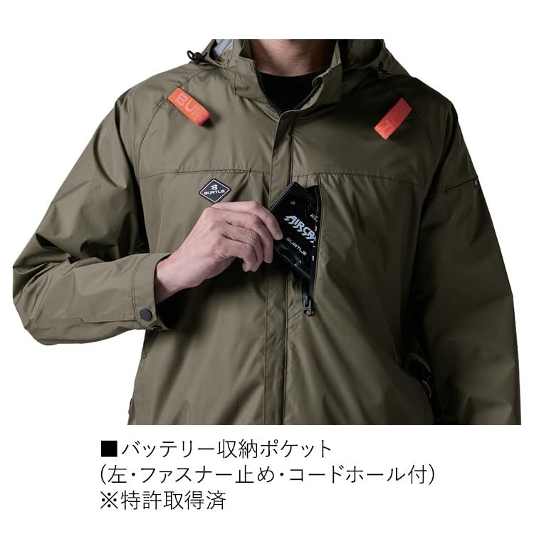 バートル　AC2066　38.カモフラ ブラック　XXL　AC半袖ブルゾン① Amazon.co.jp: [バートル] エアークラフト 半袖 ブルゾン