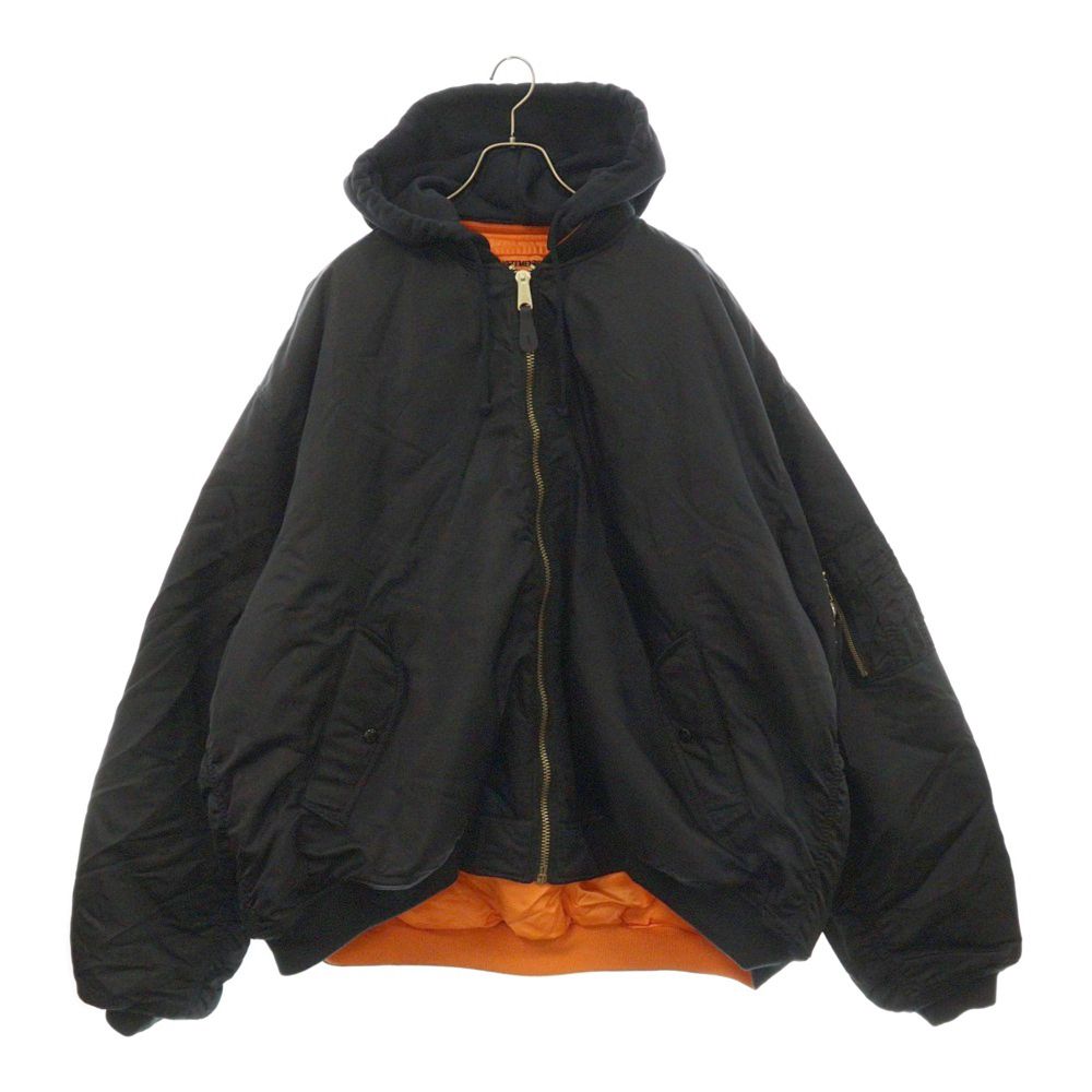 VETEMENTS (ヴェトモン) xALPHA 22AW Reversible Hooded Bomber Jacket