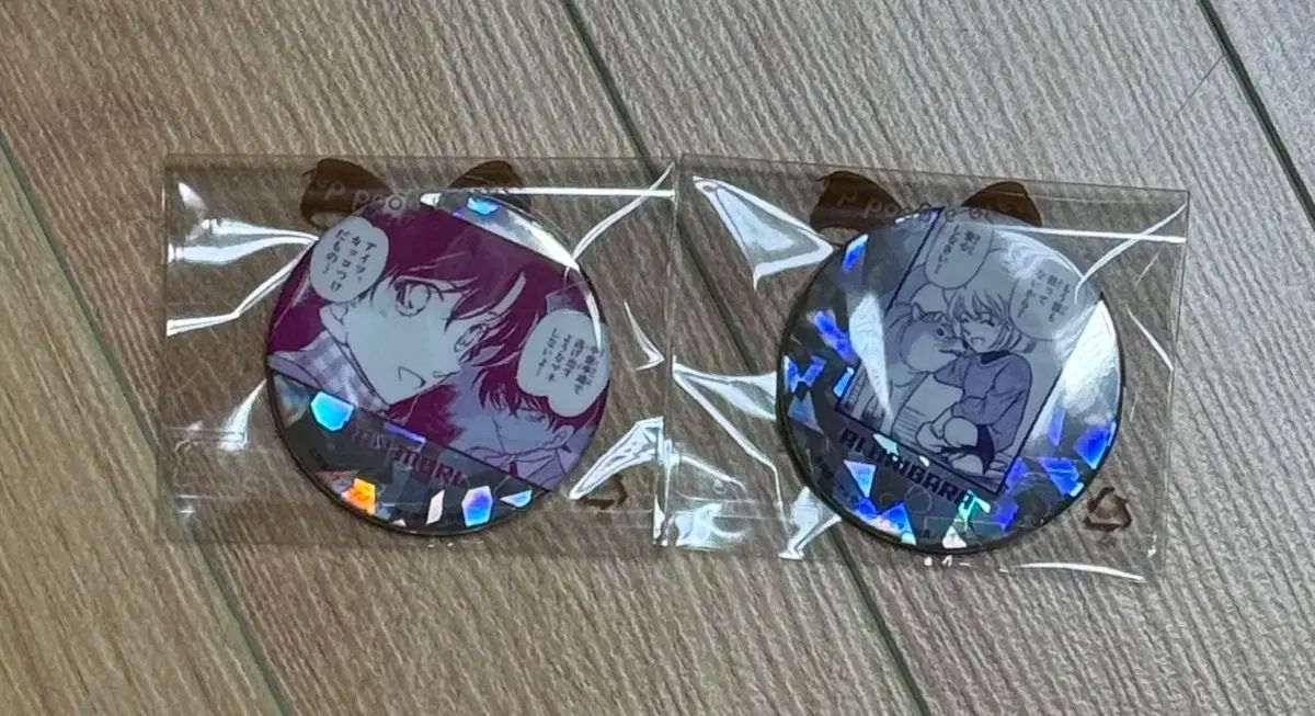 名探偵コナン(コナン) 江戸川 コナン グッズ 灰原 哀 走った 缶バッジ まとめ売り
