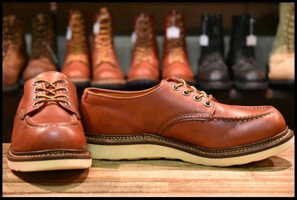 7.5D 良品 09年】レッドウィング 8103 オックスフォード 赤茶