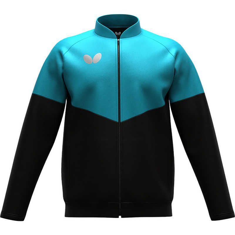 バタフライ 卓球用品 Butterfly ユニセックス ウィルバー TRジャケット ターコイズブルー L 47250