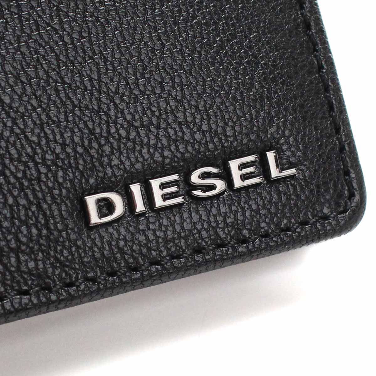 激安商品 新品送料込み ディーゼル DIESEL 財布 二つ折り財布 ブラック