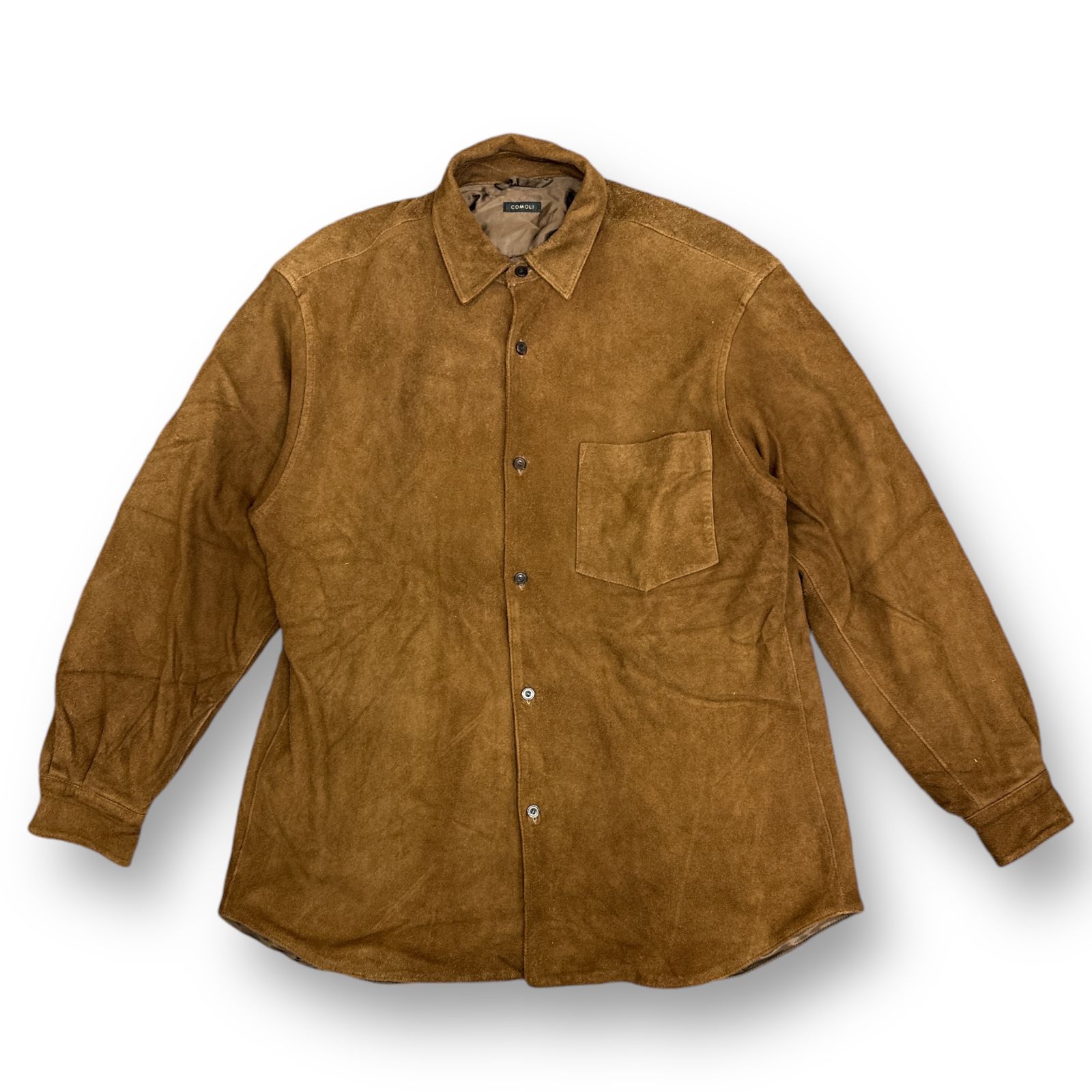 Cale (カル)スウェードレザーシャツ Cale Sheep Suede Western Shirt