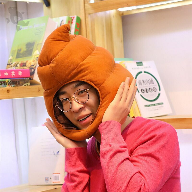 うんち うんこ帽子 仮装 被り物 キャップ コスプレ もこもこ ふわふわ 可愛い 面白い コスチューム 暖かい 写真撮影 おもしろグッズ イベント  パーティー 多用途 男女兼用 | Beli pada Mercari dari Jepun! | Buyee