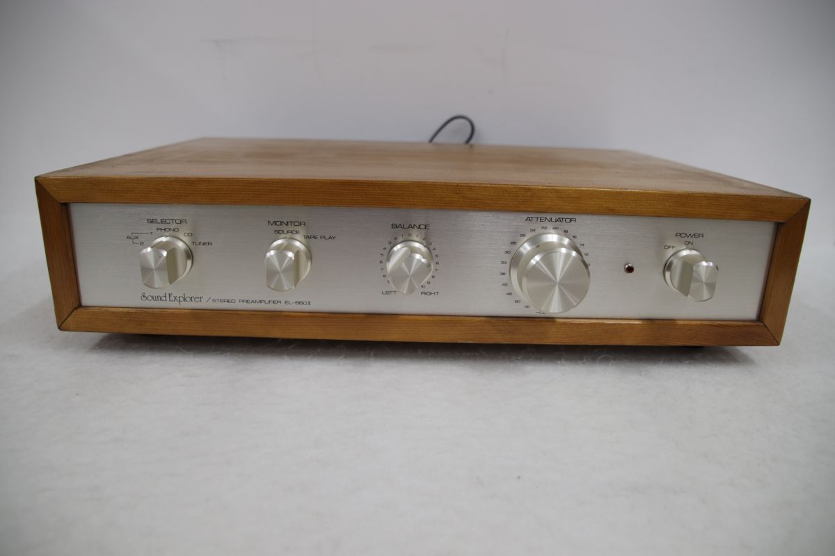 Sound Explorer サウンドエクスプロ－ラ- EL-660II Stereo Preamplifier ステレオプリアンプ |3650
