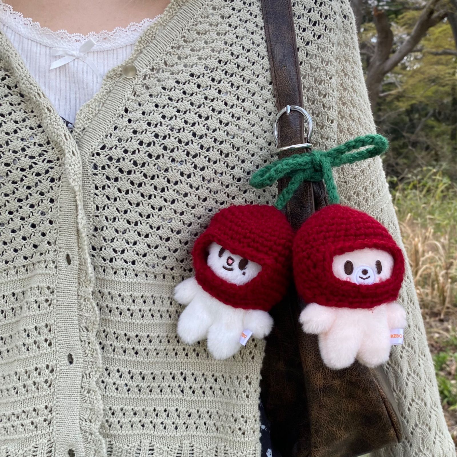 286 ☆さくらんぼのぬいぐるみ さくらんぼ ぬいぐるみ マスコット - メルカリ
