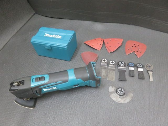 動作 済 makita マキタ 14.4v 充電式マルチツール TM41DZ マルチツール