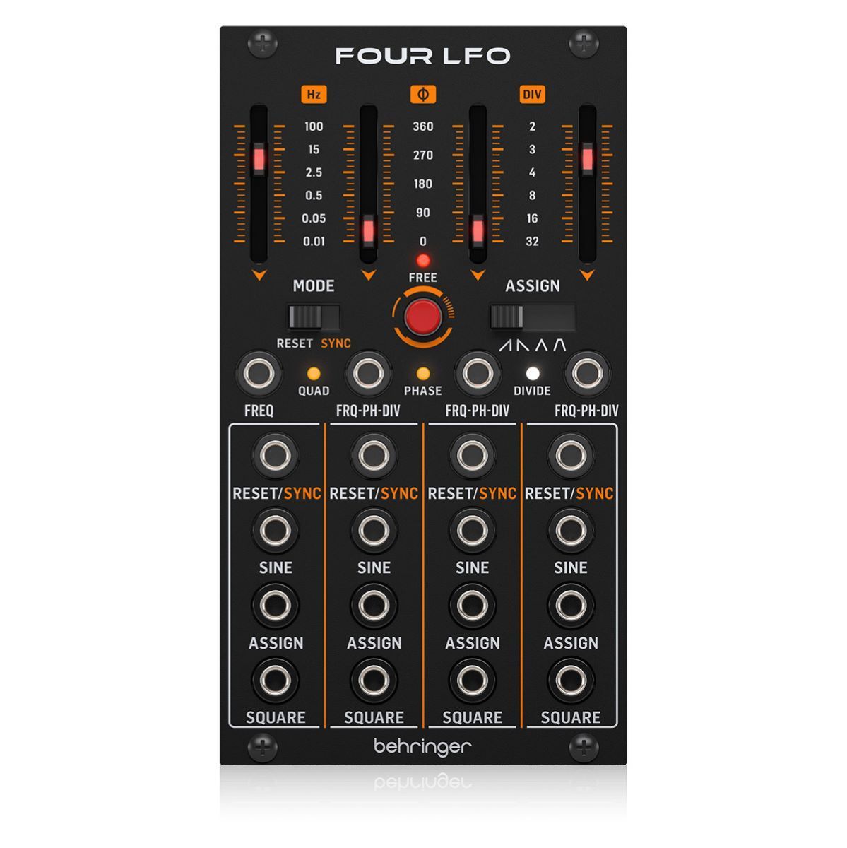 Behringer Four LFO クアッド LFO モジュール