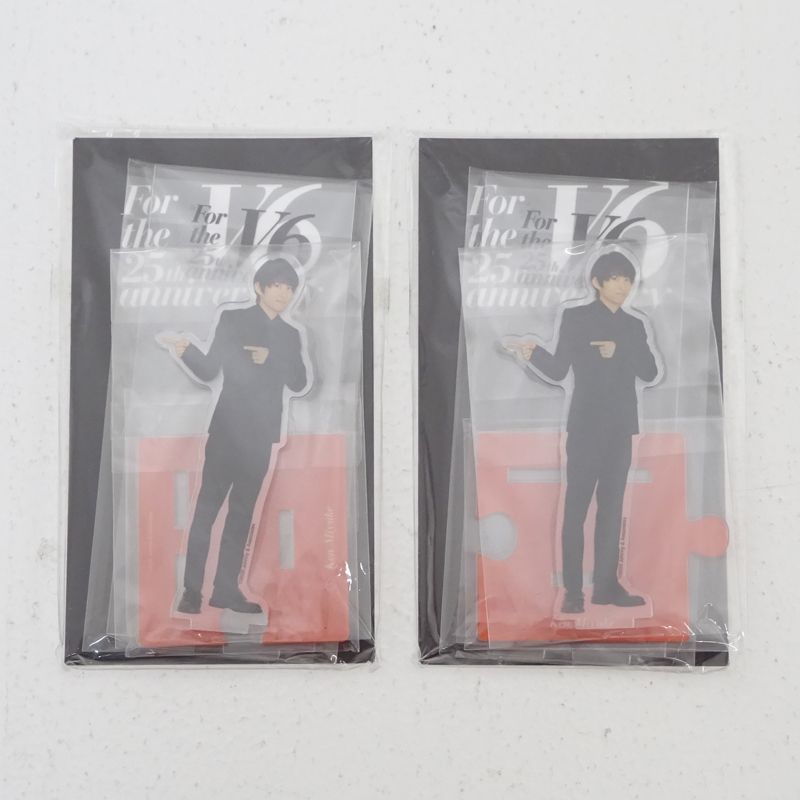 三重店】V6 For the 25th anniversary アクリルスタンド まとめ