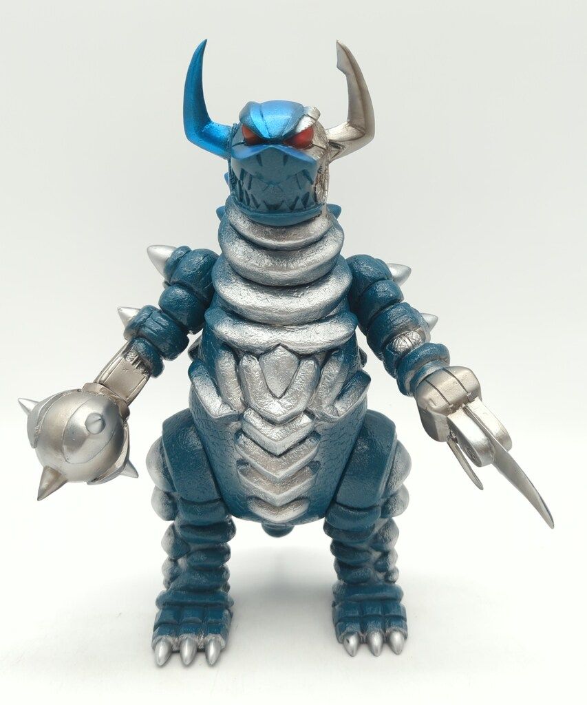 アトリエG1 MONSTOCK 偽デストドン フェイマスブルー 赤目銀塗装/背中