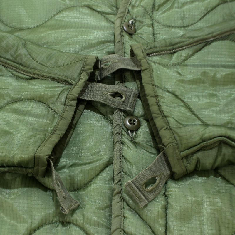ヴィンテージ ミリタリー アメリカ軍 90s キルティング ライナー ジャケット 90s USA製 vintage U.S.ARMY キルティングライナー ミリタリー