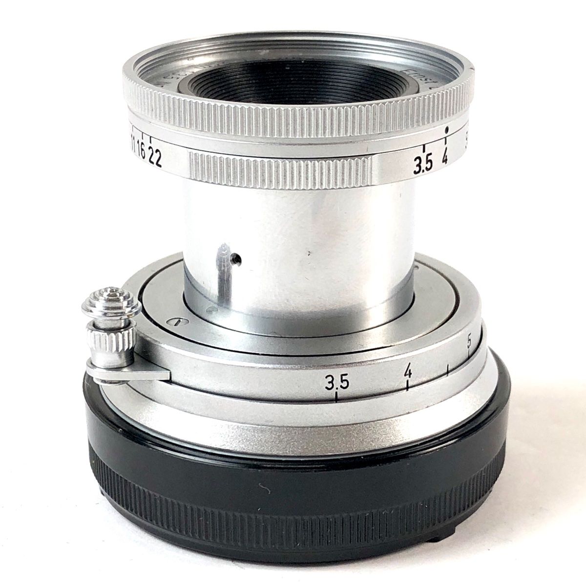Leica Elmar エルマー 5cm f3.5 L39 ライカ 沈銅 ライカ LEICA Elmar 5cm F3.5 エルマー 沈胴 Lマウント L39