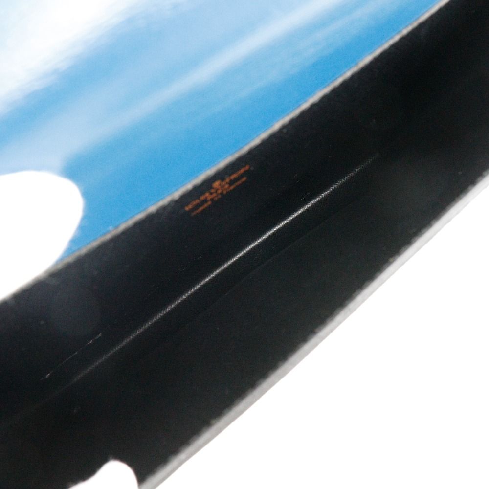 LOUIS VUITTON】ルイ・ヴィトン グルネル Wホック エピレザー 青