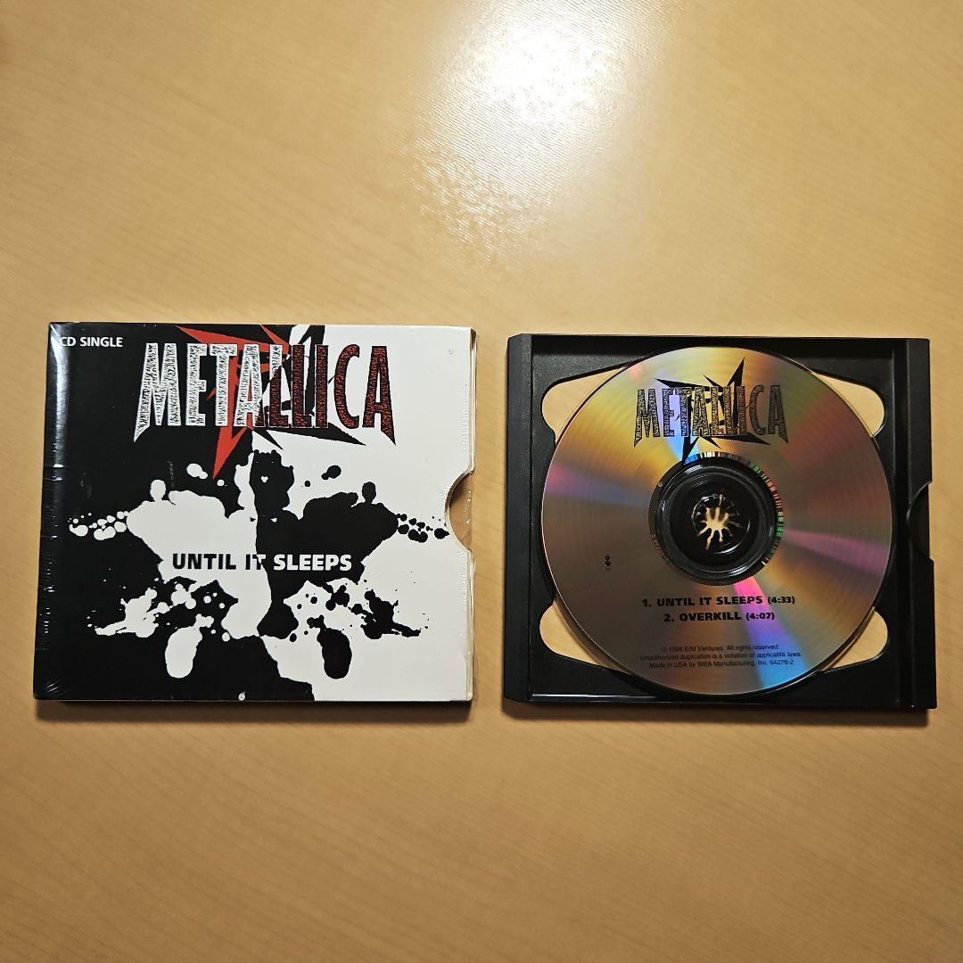 Metallica / Until It Sleeps メタリカ 特殊ケース仕様シングル