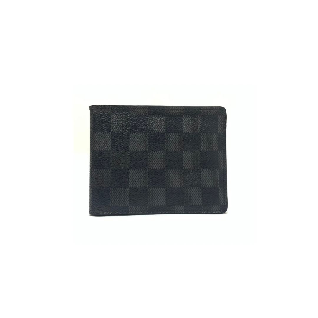 362 LOUIS VUITTON ルイヴィトン ダミエグラフィット 二つ折り財布 ポルトフォイユ・マルコ 二つ折り財布