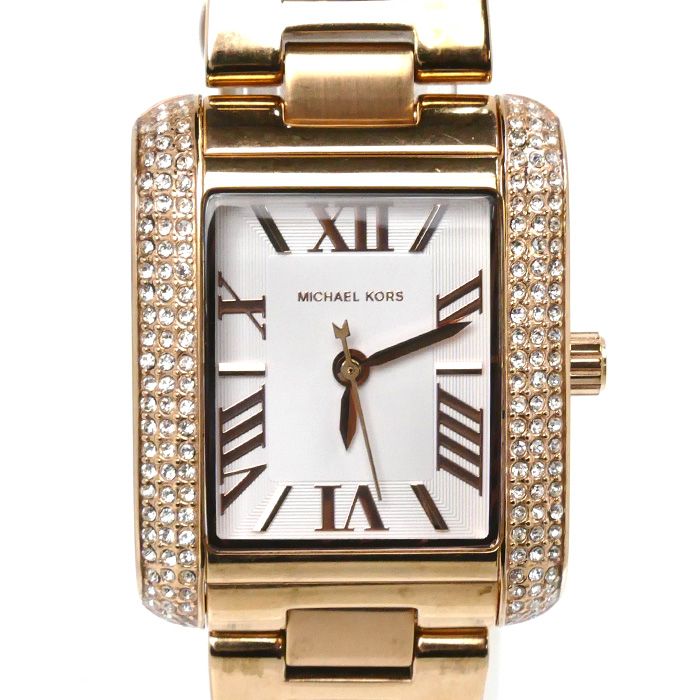 Michael Kors マイケルコース EMERY 腕時計 電池式 MK-4641 レディース 中古