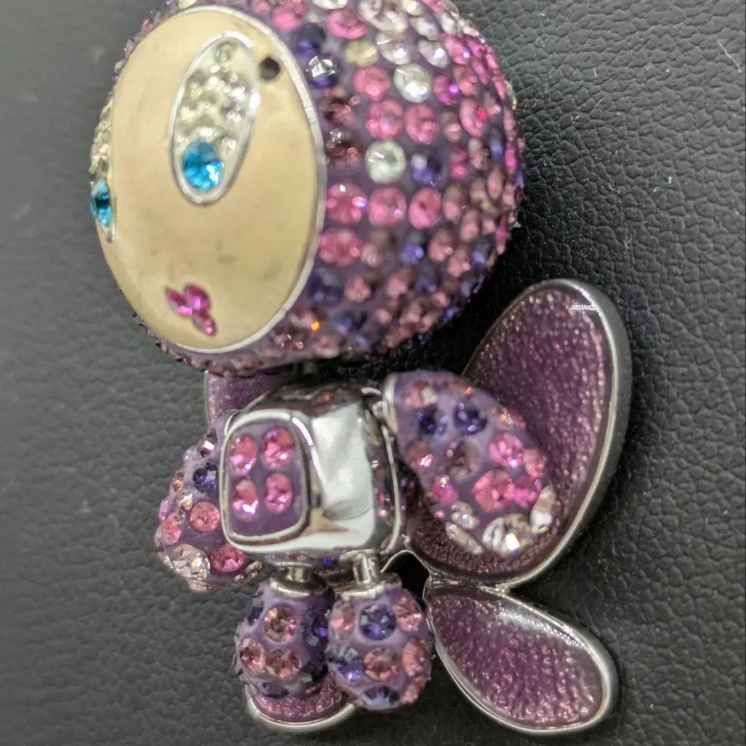 SWAROVSKI スワロフスキー ネックレス エリカ パープル