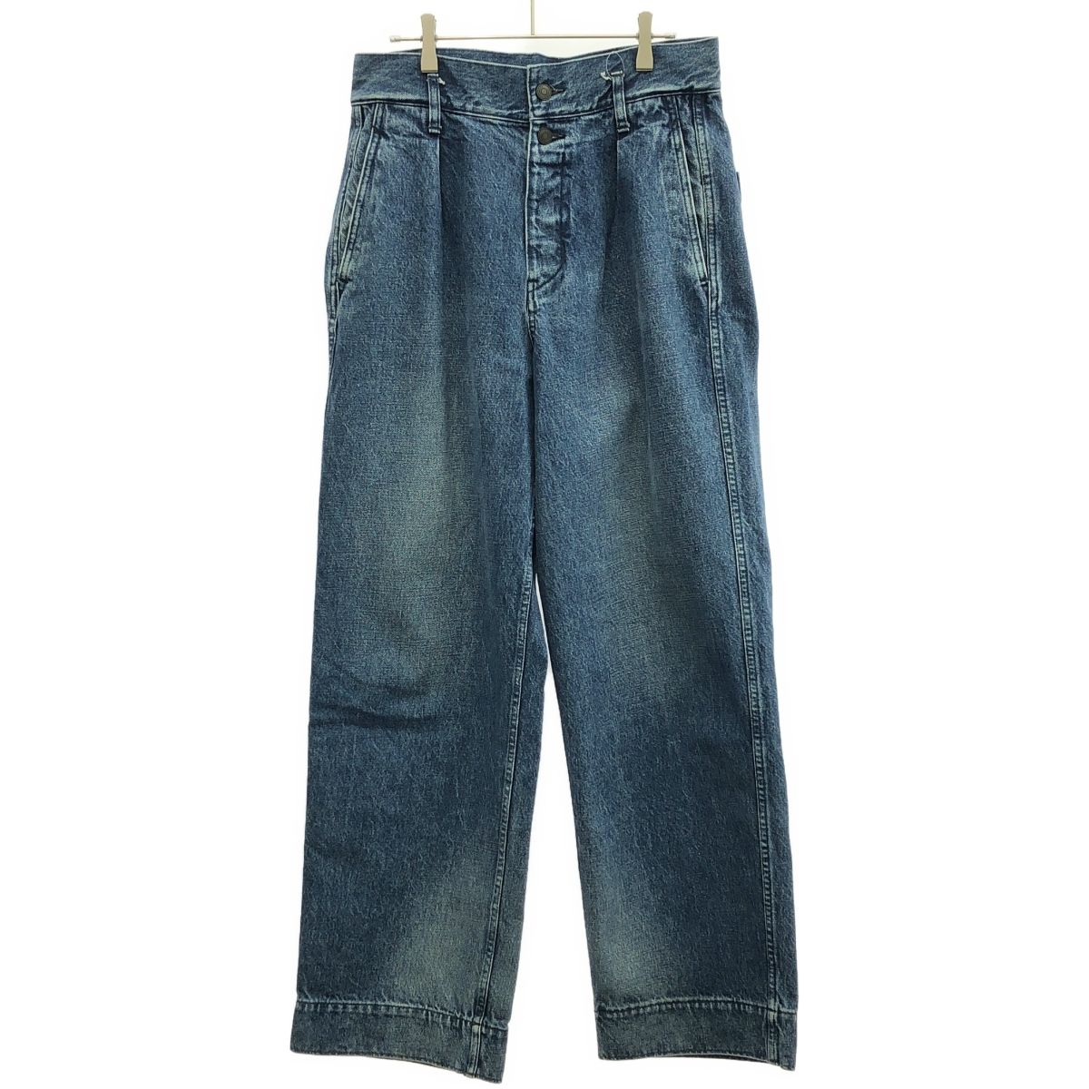 TANAKA タナカ ST-108 THE WIDE JEAN TROUSERS ワイドデニム