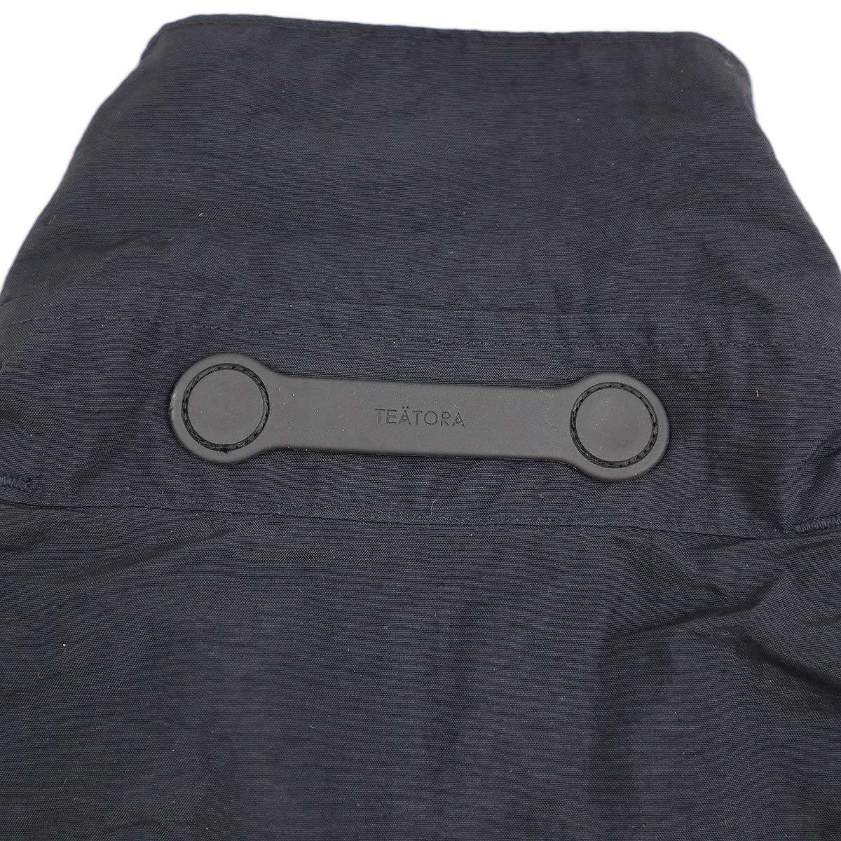 TEATORA ID JKT packable 2 BLACK 圧倒的通気性と超速乾。テアトラ発、涼し