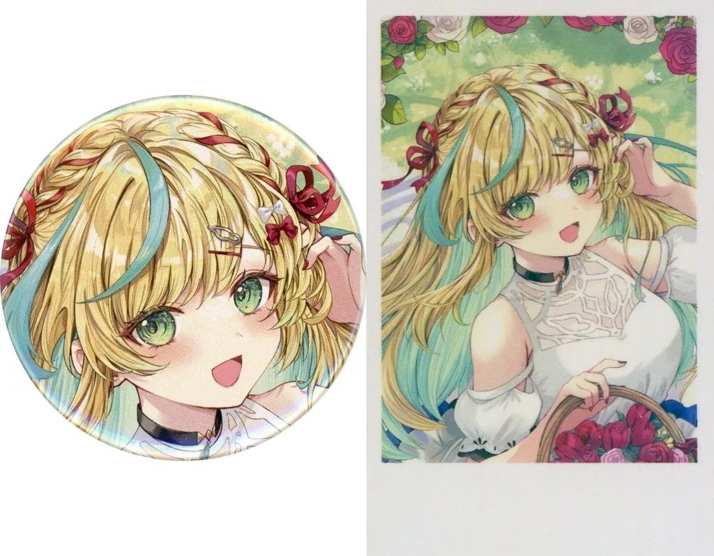 中古】グッズセット 立伝都々 缶バッジ＆チェキ風カード
