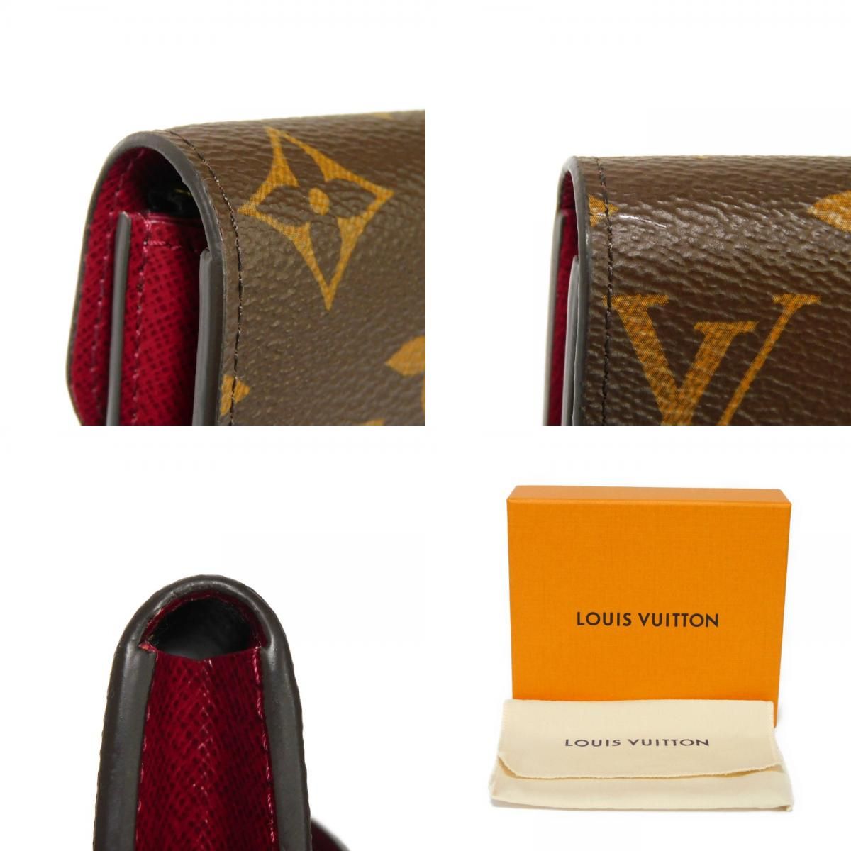 LOUIS VUITTON ルイ・ヴィトン ポルトモネ ロザリ LVロゴ フラワー
