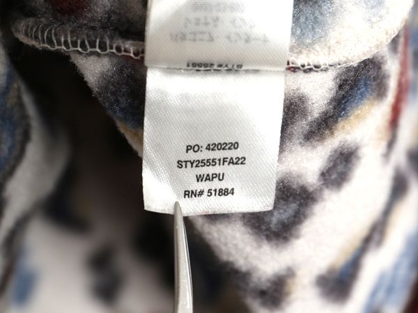 プルオーバー フリース